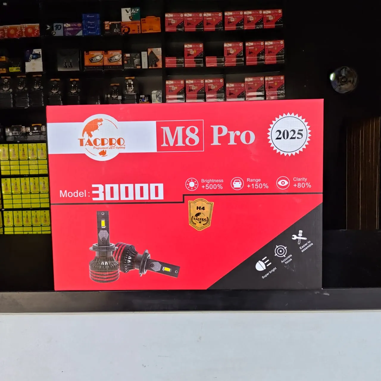 طقم ليد تاج برو M8 PRO H4