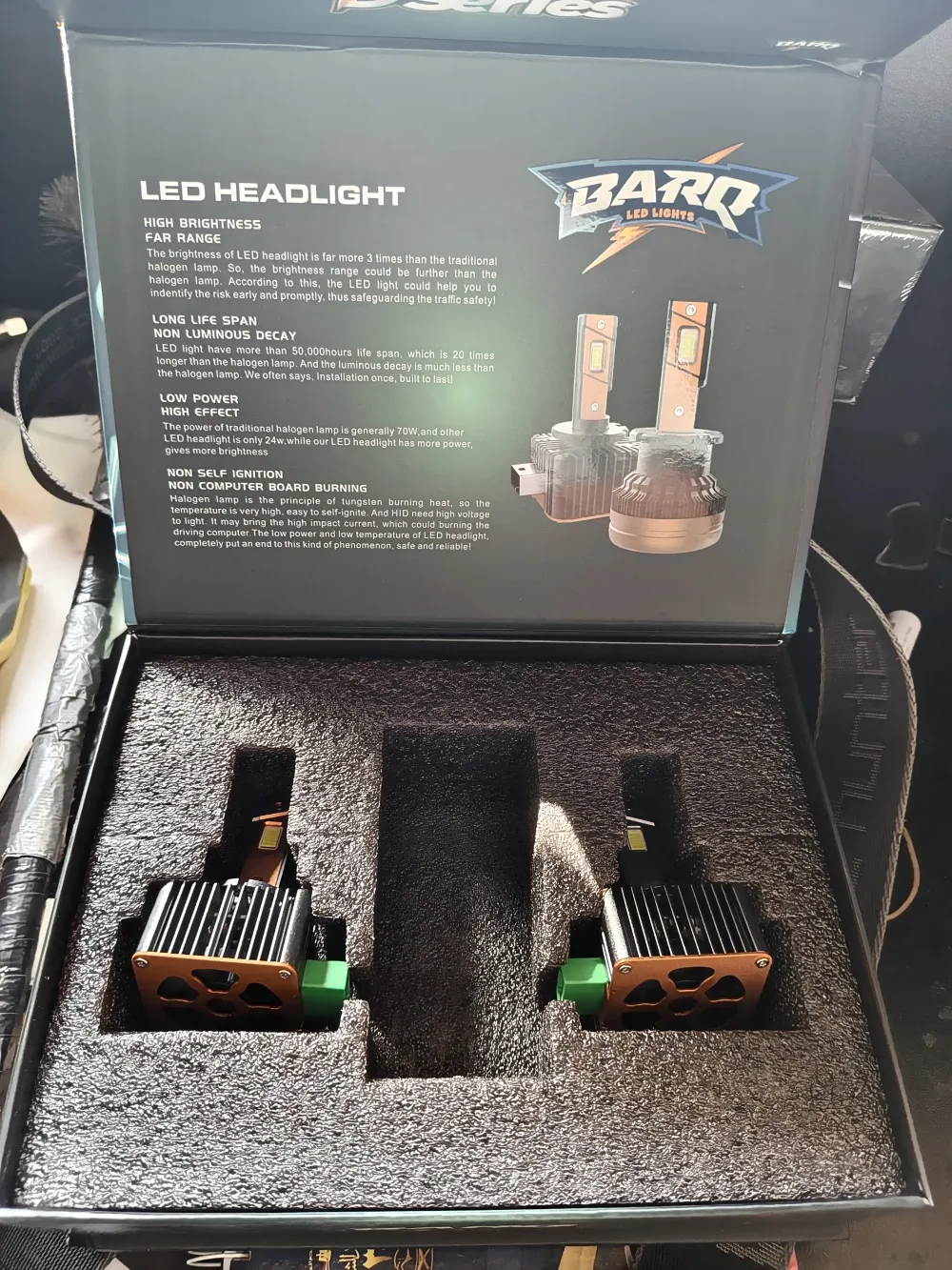 طقم ليد D1S D1R BARQ